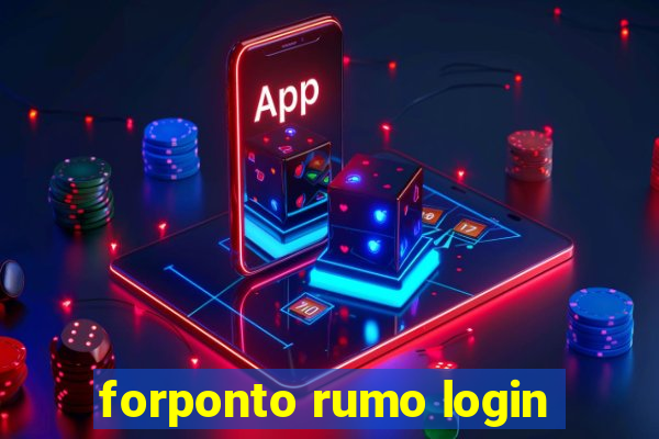 forponto rumo login